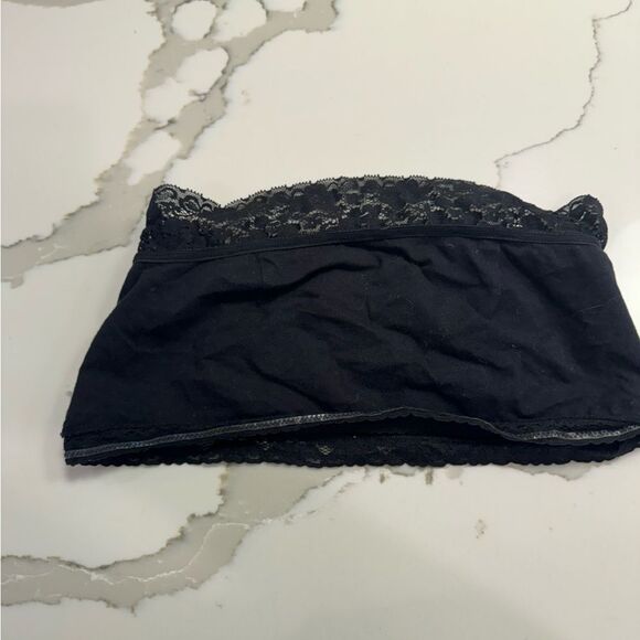 Free People Intimately Bandeau Bra bralette Black size Large - Picture 4 of 5
